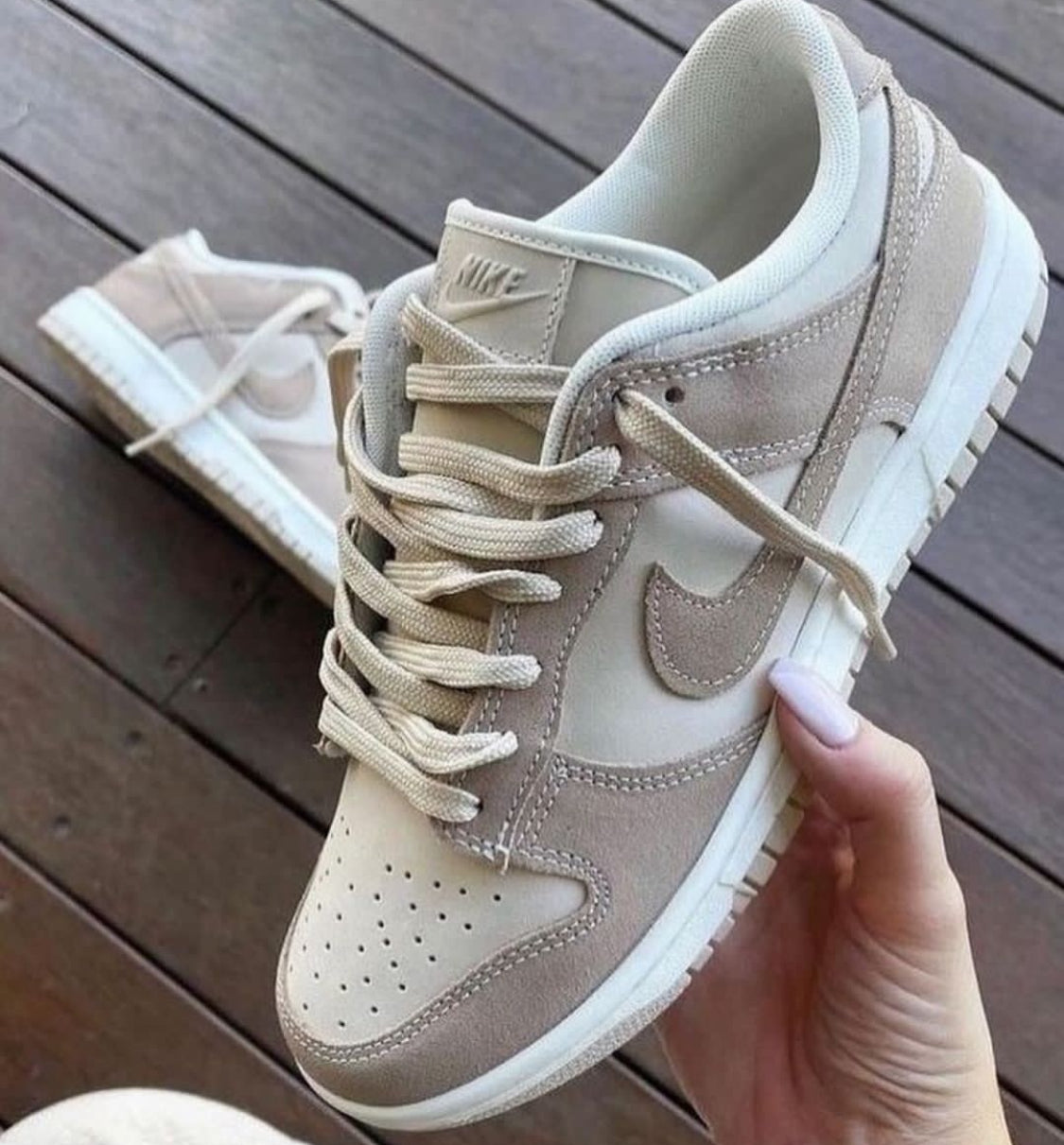 Nike Dunk Low Premium (Beige/Cafe) – TENISÍ