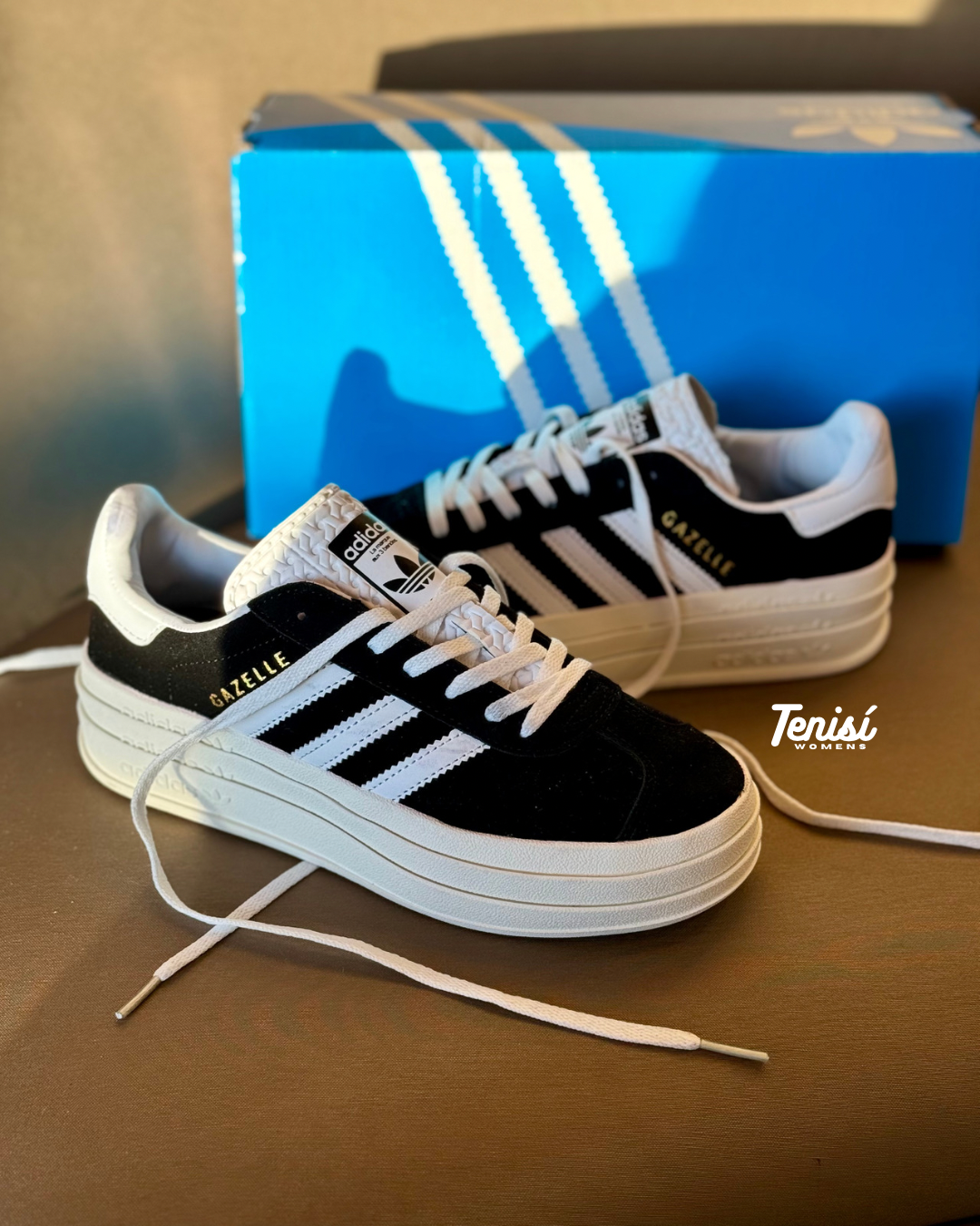 adidas Gazelle Bold “Black”