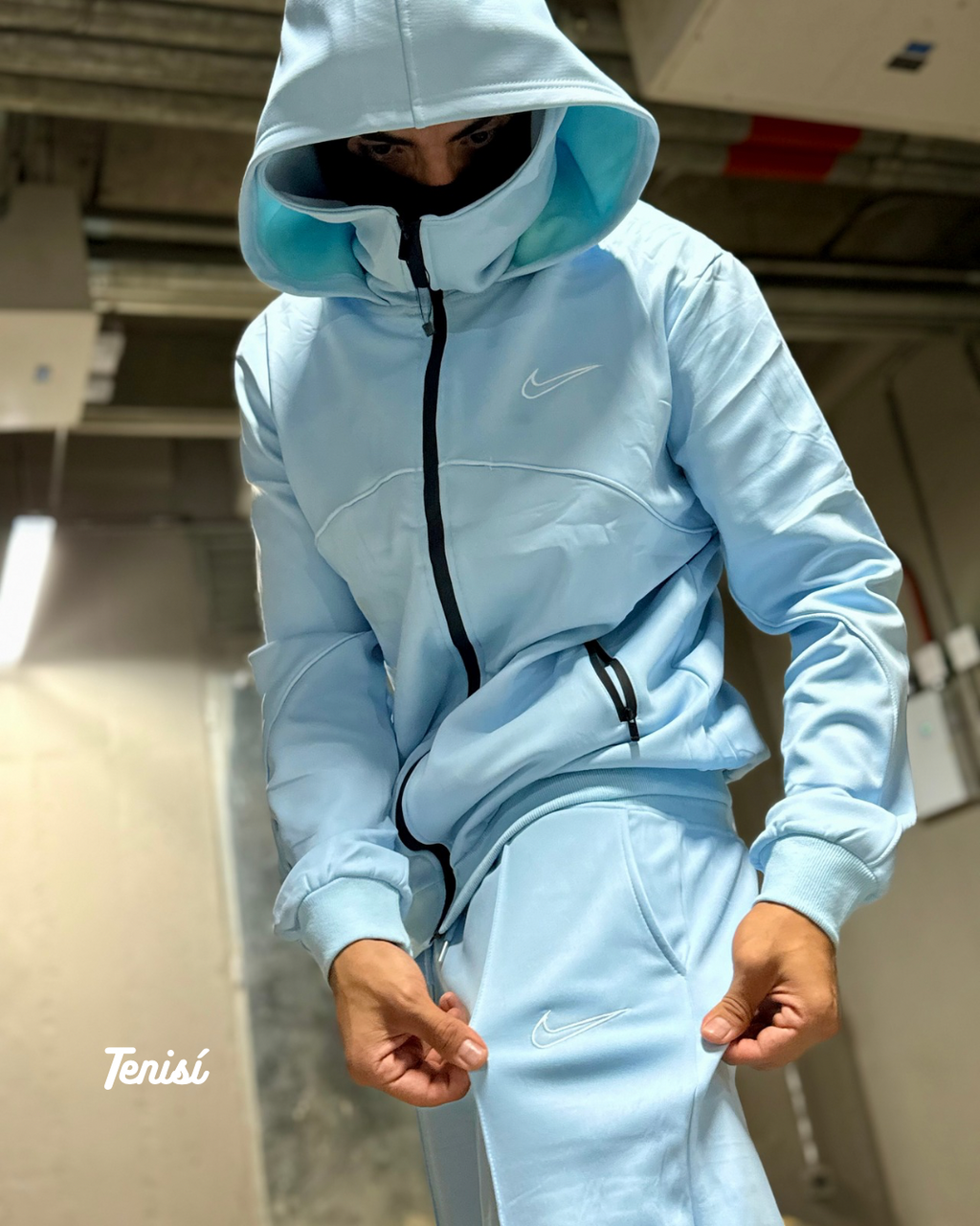 Conjunto Nike con Balaclava “Blue”
