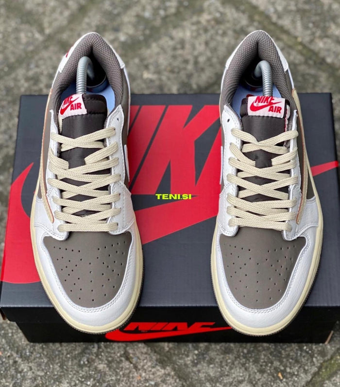 Air Jordan 1 Low X Travis Scott “Reverse Mocha” look 5