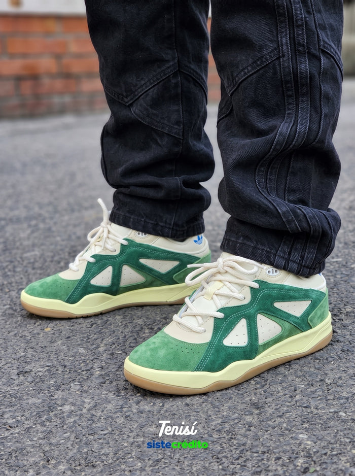 adidas BadBo 1.0 "Green Friends & Family" look 1