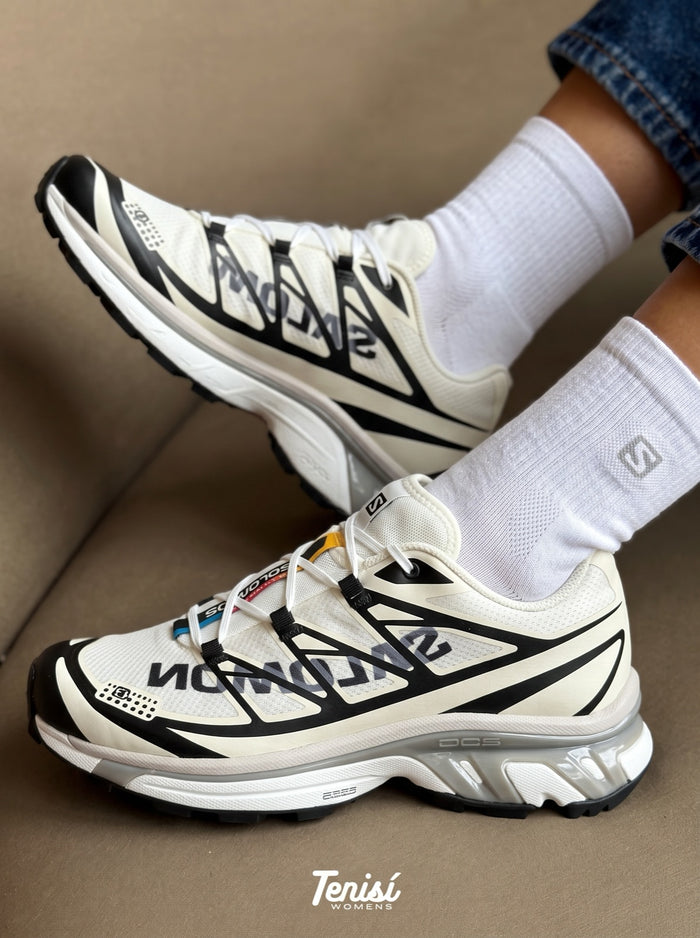 MM6 Maison Margiela x Salomon XT-6 "White" II look 1