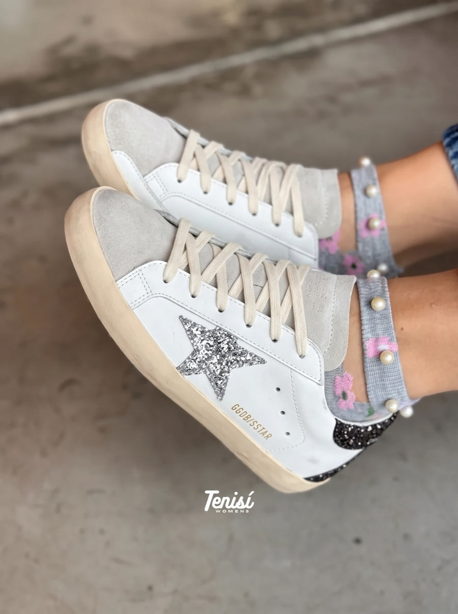 Golden Goose Ball Star "Silver Star" — pago contra entrega en Colombia