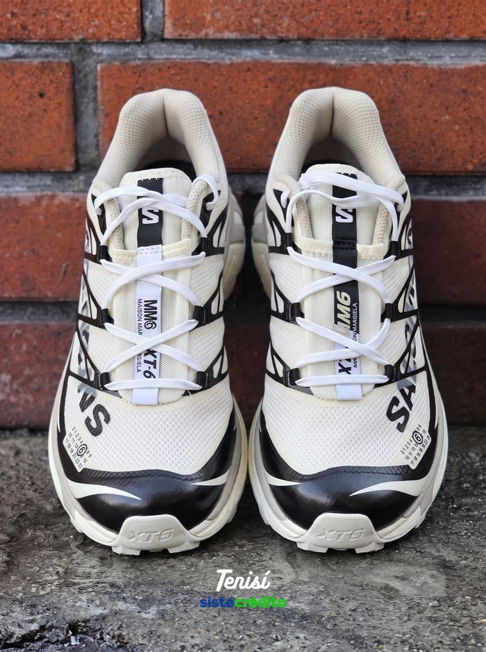 MM6 Maison Margiela x Salomon XT-6 "White" look 1