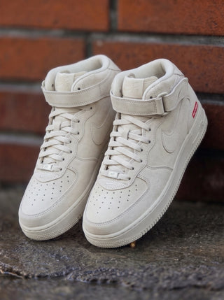 Nike Air Force 1 Mid x Supreme "Beige"
