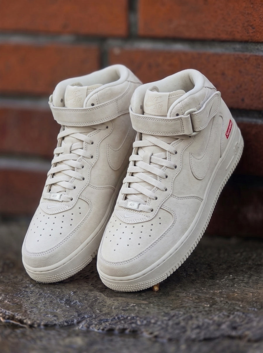 Nike Air Force 1 Mid x Supreme "Beige" — pago contra entrega en Colombia