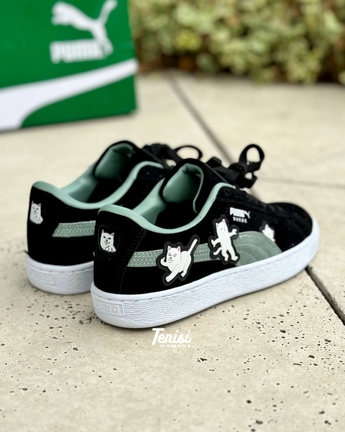 Puma seude x RIPNDIP “Preto” look 3