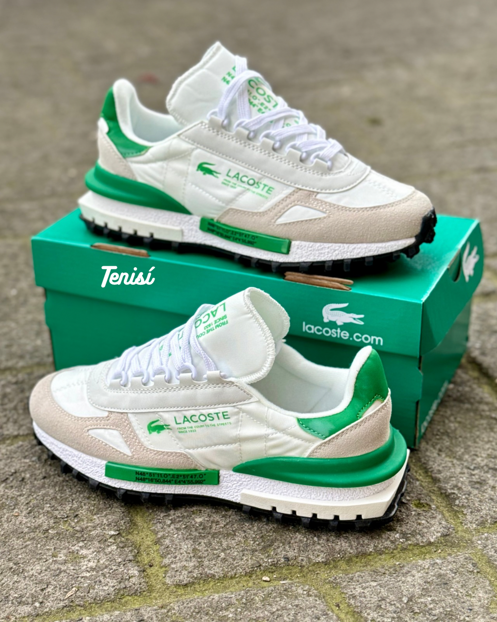 Lacoste Active “White - Green”