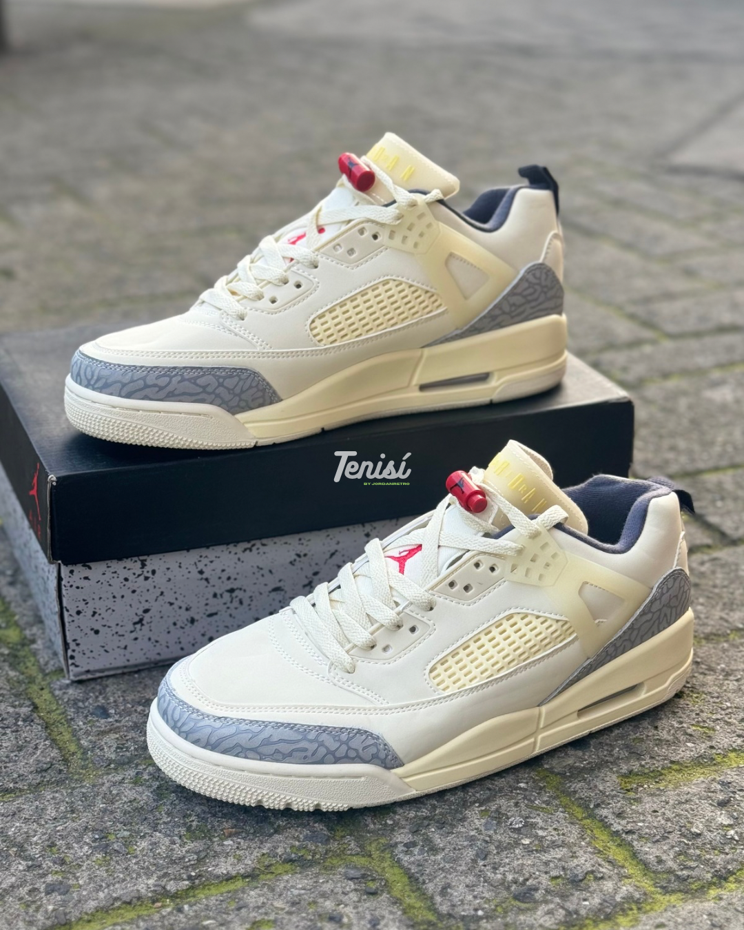 Jordan Spizike Low own “White Cement”