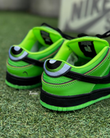 Nike Dunk Sb x Chicas Superpoderosas “Green” vista 3