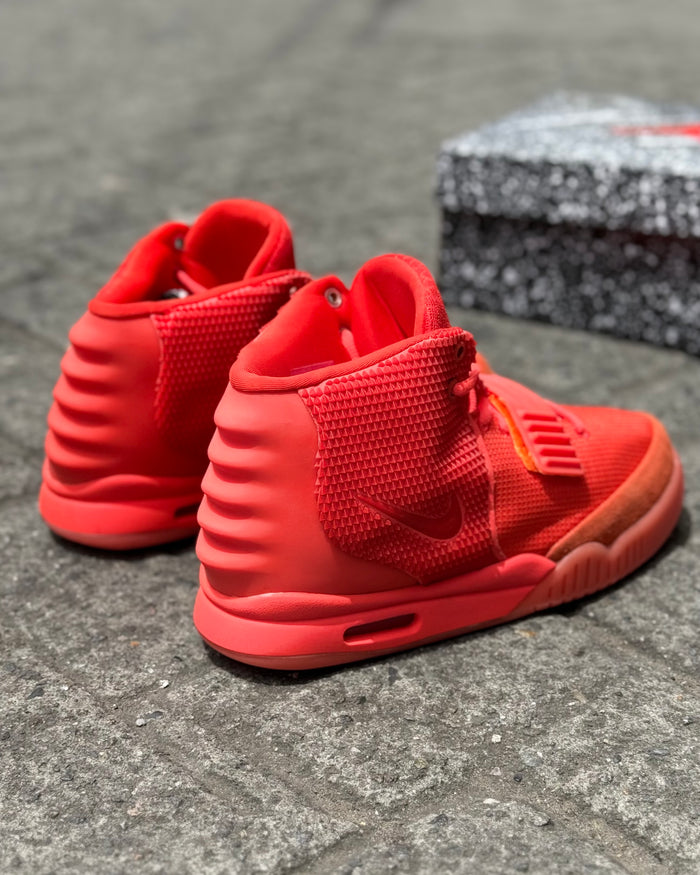 Nike Air Yeezy 2 SP Mid Red October look 1