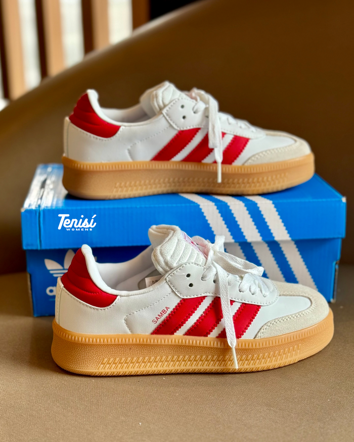 adidas Samba XLG “Red” look 1