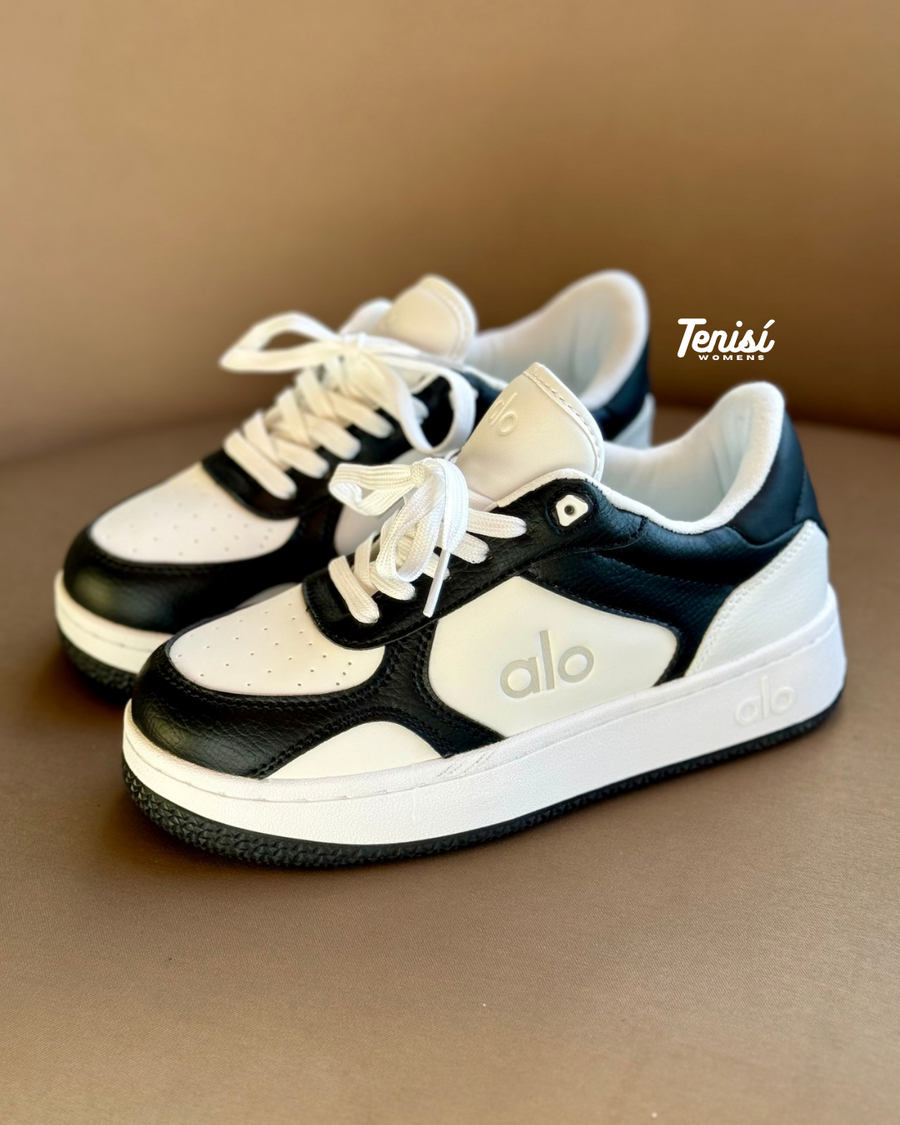 Alo Recovery Mode Sneaker “Panda” · Tenisí — Paga al recibirlo 🛵