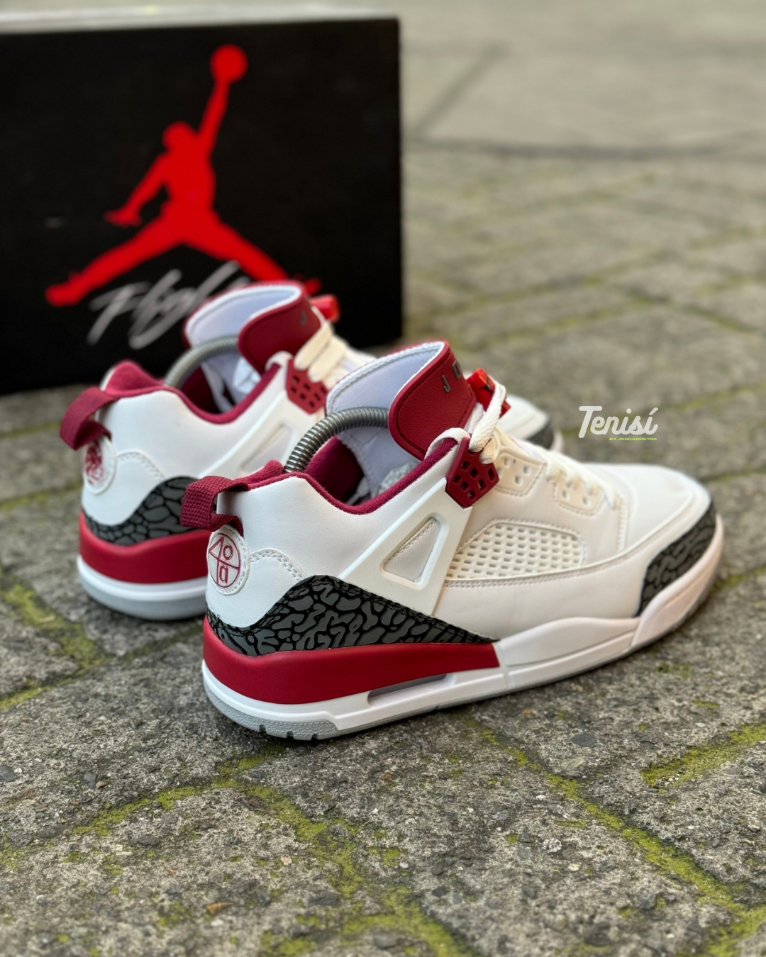 Jordan Spizike Low own “Fire Red”