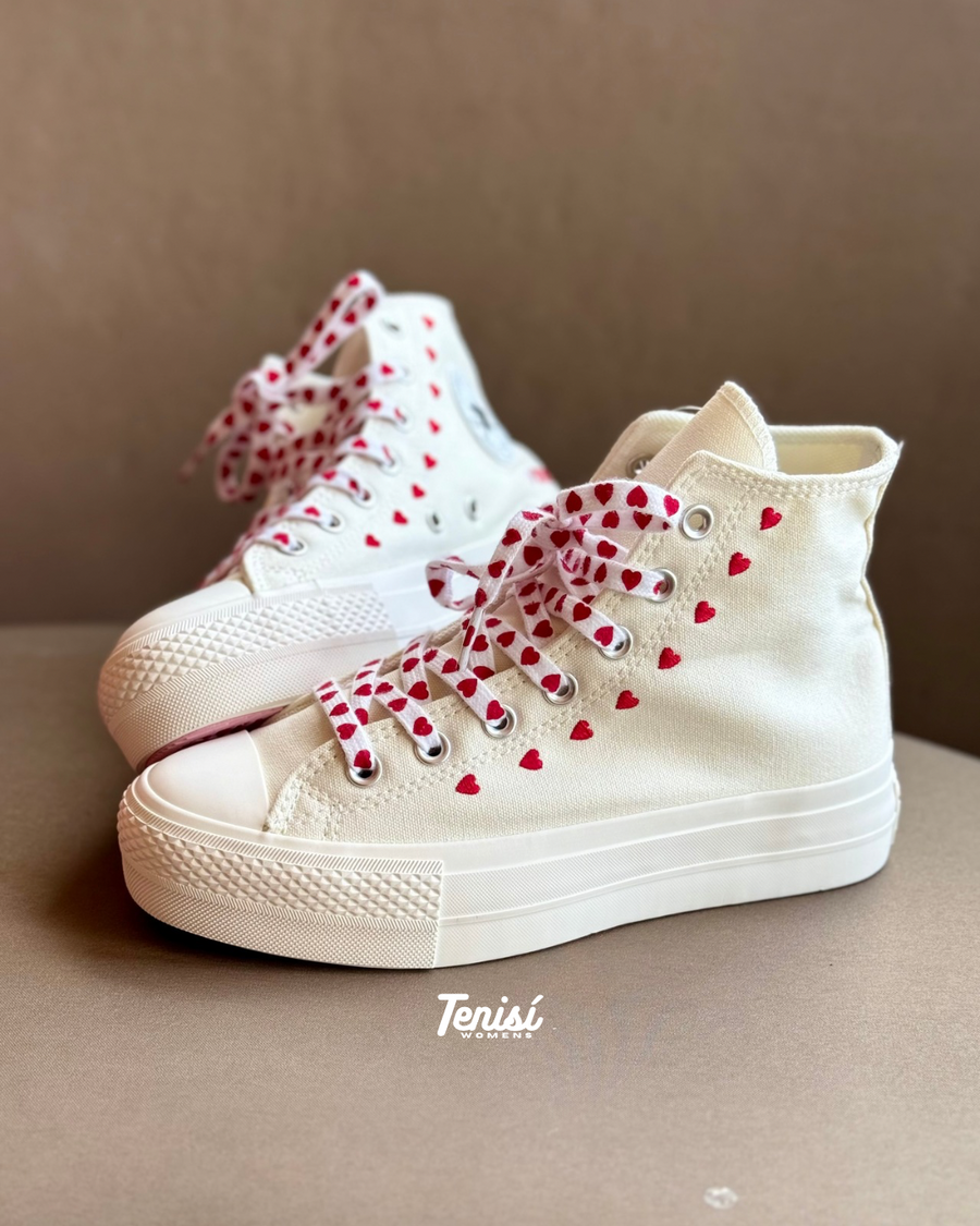 Converse Chuck Taylor Plataforma All Star “San Valentine” — pago contra entrega en Colombia