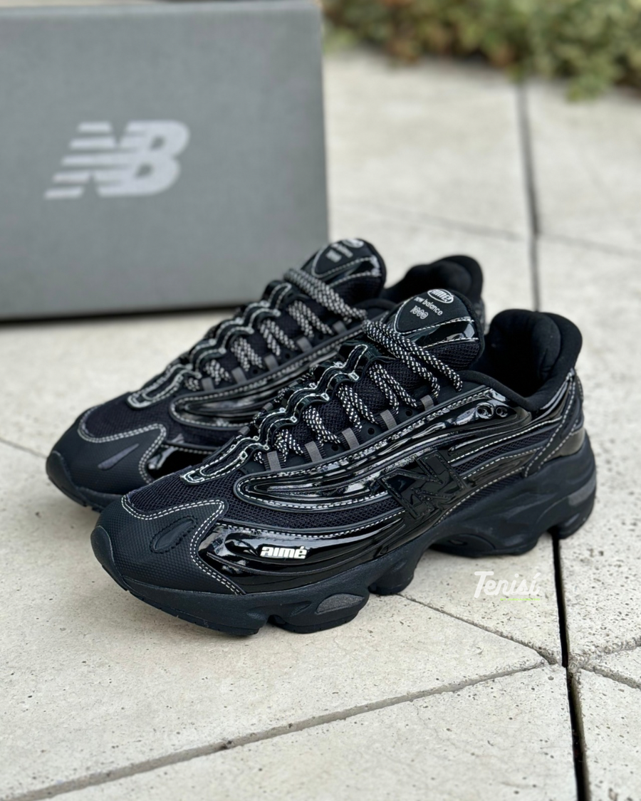 New Balance 1000 x Anime Leon Deor “Triple Black” — pago contra entrega en Colombia