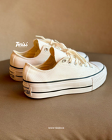 Converse Chuck Taylor Plataforma All Star Low “White” vista 2