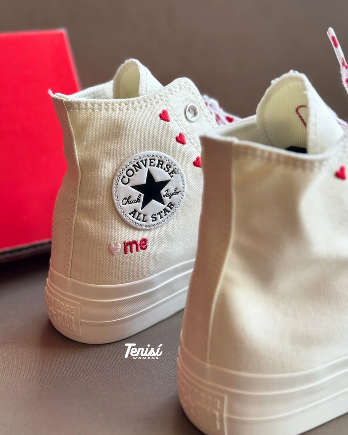 Converse Chuck Taylor Plataforma All Star “San Valentine” look 4