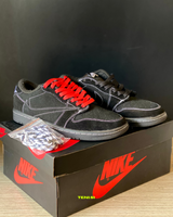 Air Jordan 1 Low x Travis Scott “Black Phantom” vista 6