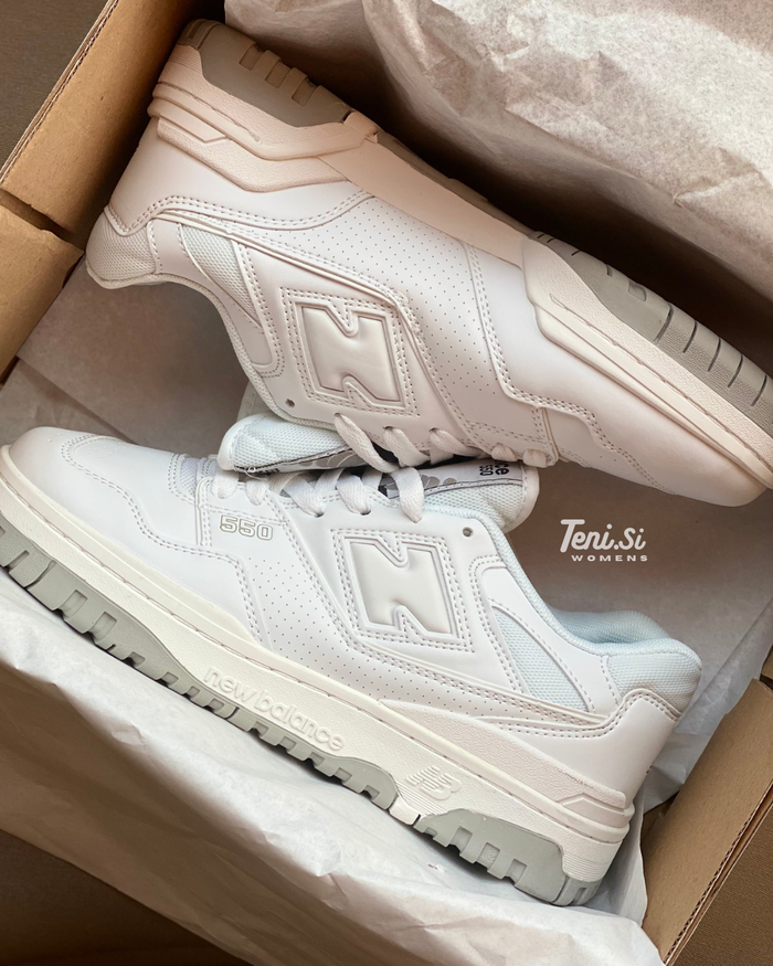 New Balance 550 “Triple White” look 3