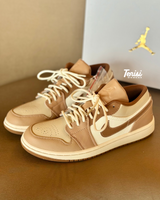 Air Jordan 1 Low “Tan Brown vista 1