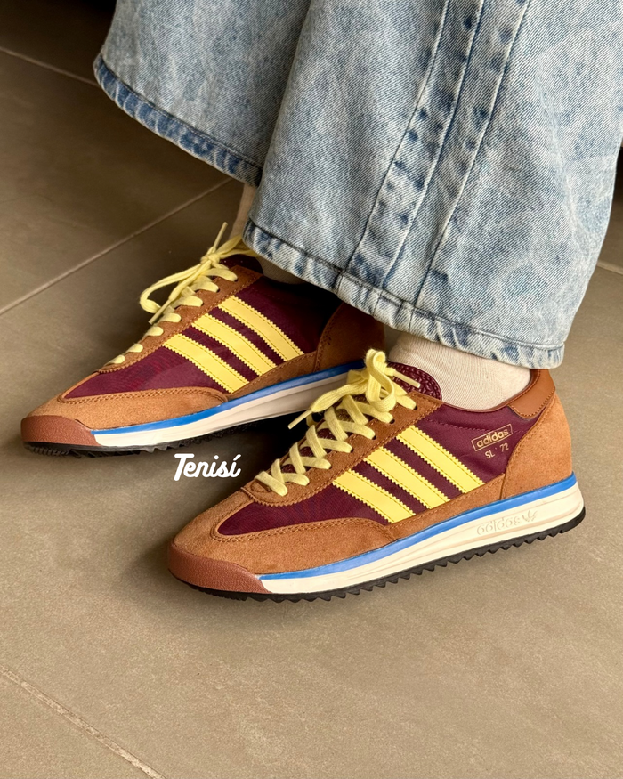 Adidas SL 72 RS Rosette Vinotinto look 5