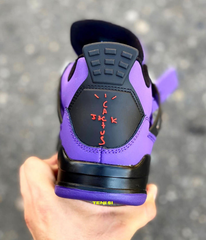 Air Jordan 4 x Travis Scott look 2