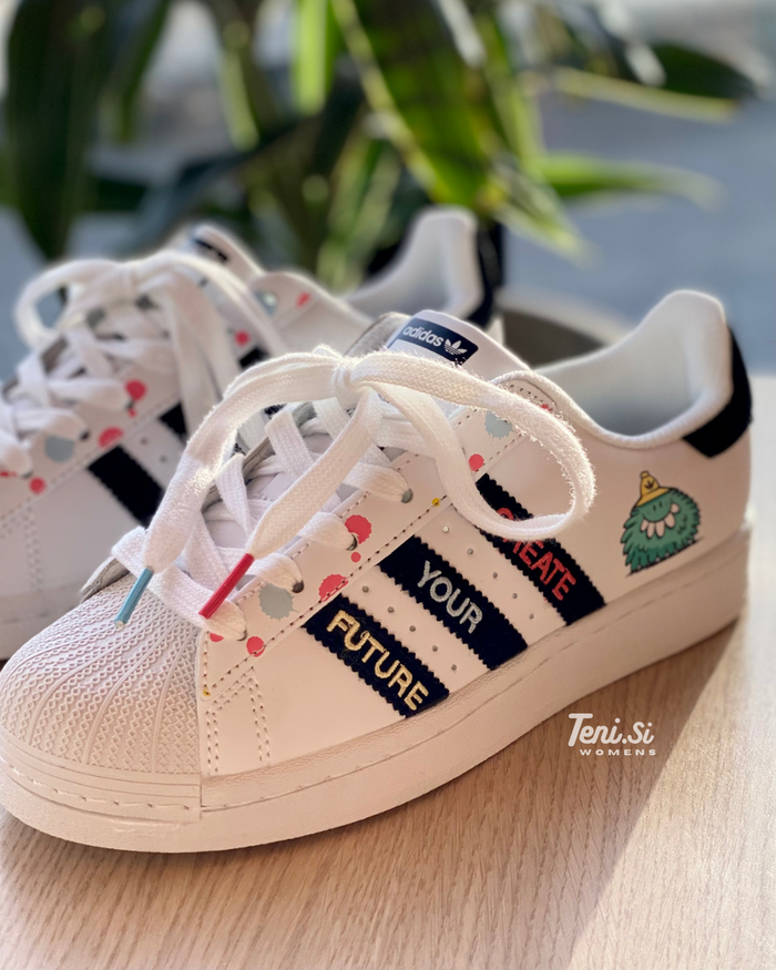 adidas Súperstar “Monster” look 2