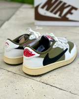 Air Jordan 1 x Travis Scott “Medium Olive” vista 5