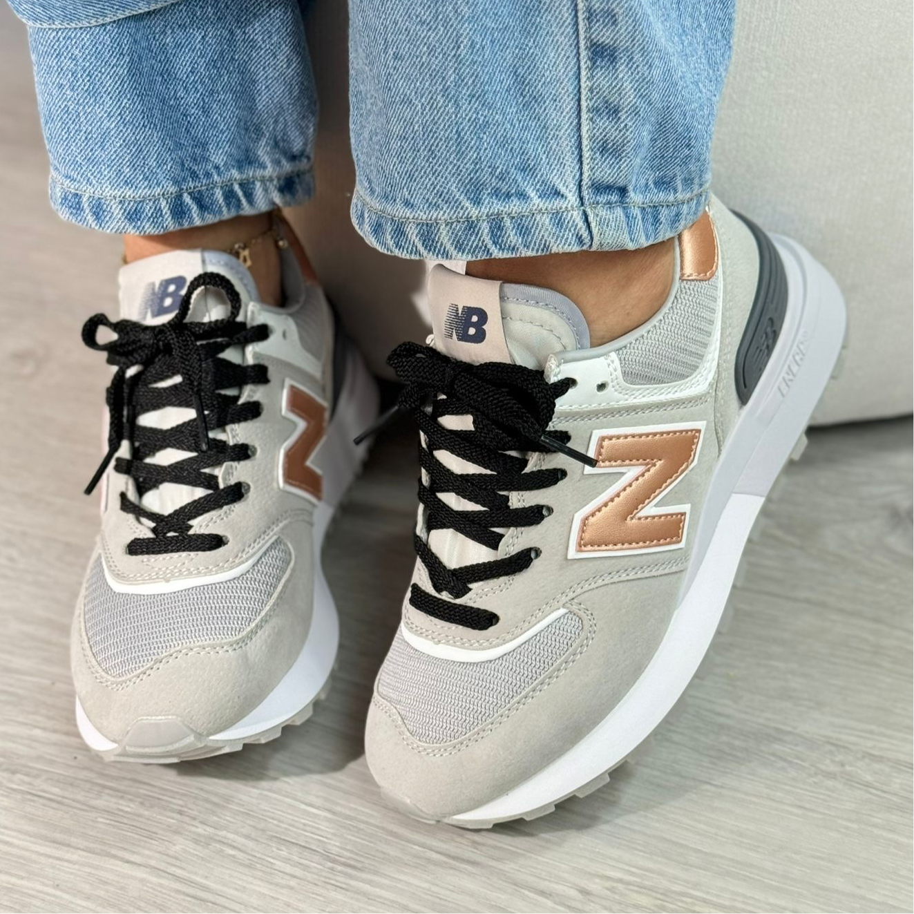 New Balance 574 “Grey/Gold”