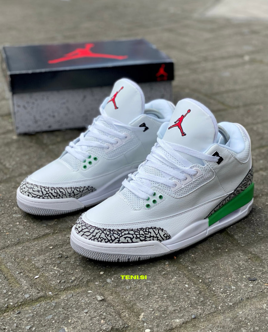 Air Jordan 3 “Lucky Green” — pago contra entrega en Colombia