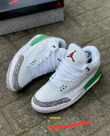 Air Jordan 3 “Lucky Green” vista 3