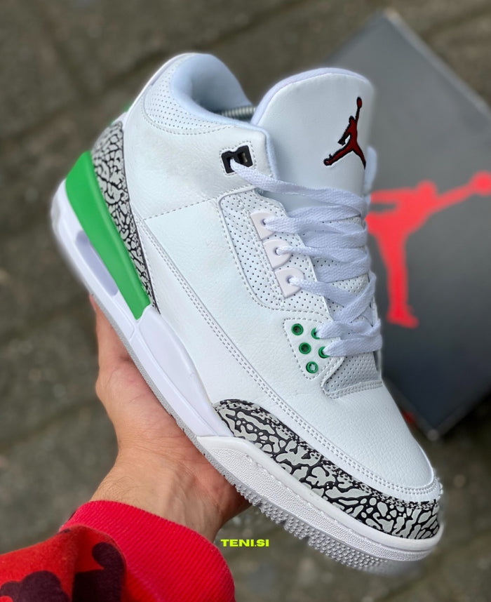 Air Jordan 3 “Lucky Green” look 3