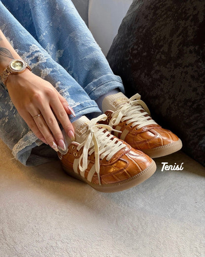 Samba Brown Croc de adidas x Wales Bonner