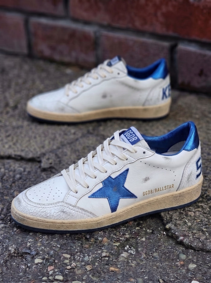 Golden Goose Ball Star "Blue Star" look 2