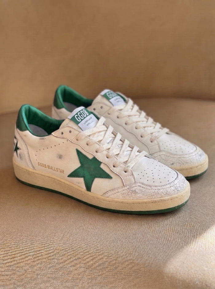 Golden Goose Ball Star "Green Star" II look 1