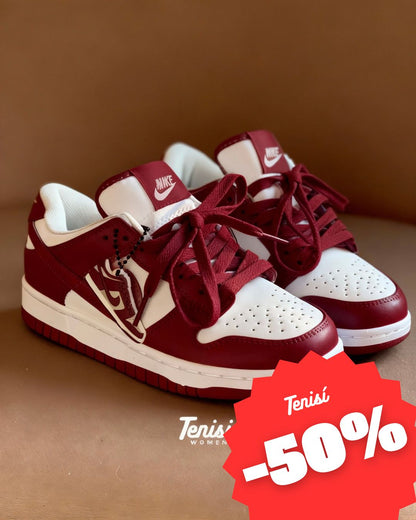 Nike Dunk Low x Tenisi “Burgandy”