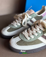 Adidas Handball Spezial Silver Green Magic vista 2