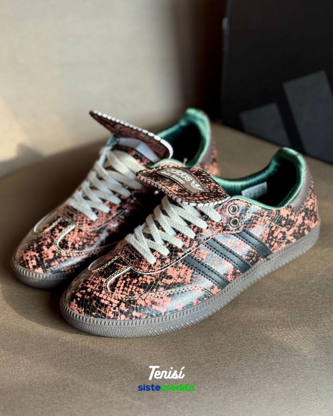 Adidas Samba Python x Wales Bonner edición exclusiva
