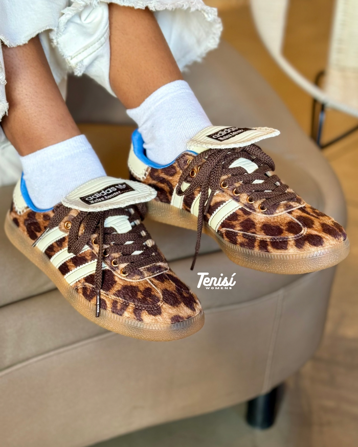 adidas Samba x Wales Banner “Leopard” look 1