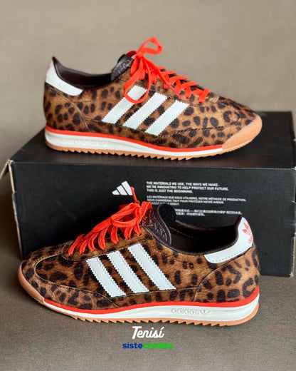 Adidas SL Leopard Print