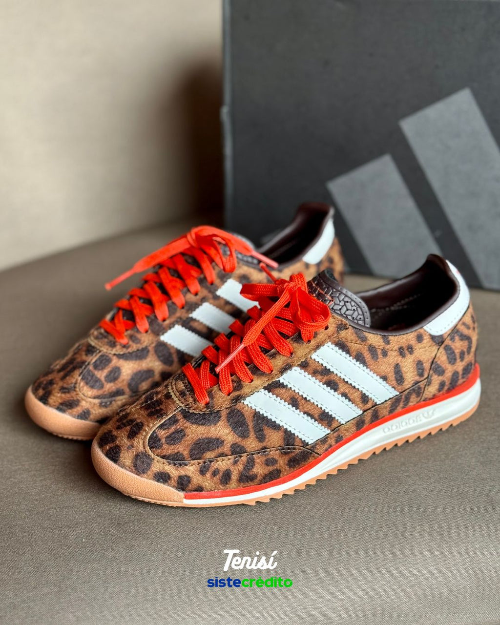Adidas SL Leopard Print