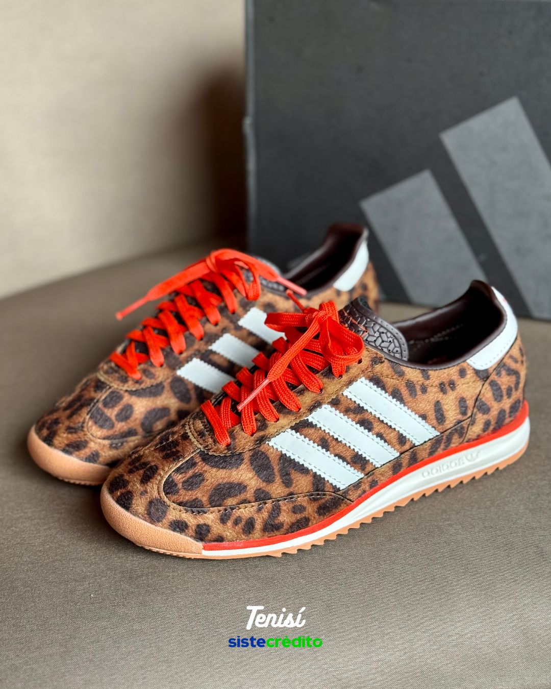 Adidas SL Leopard Print