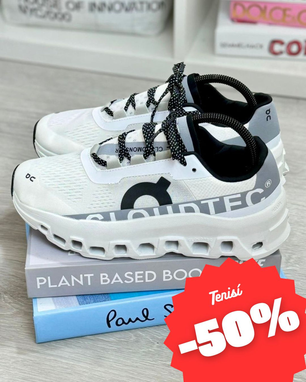 On Cloudswift Running Monster A – Negro, Blanco, Verde Menta y Blanco Naranja | Envío Gratis y Pago Contra Entrega