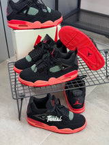 Air Jordan 4 Black Infrared vista 2
