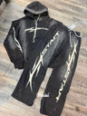 Hellstar Sports Washed Hoodie y Sweatpants “Negro”