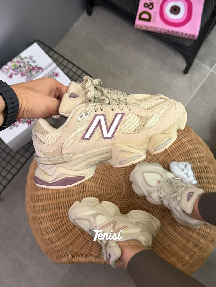 New Balance 9060 “Beige / Rosa” look 1