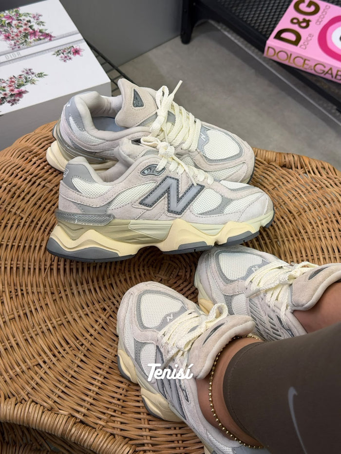 New Balance 9060 “Blanco / Gris” look 1