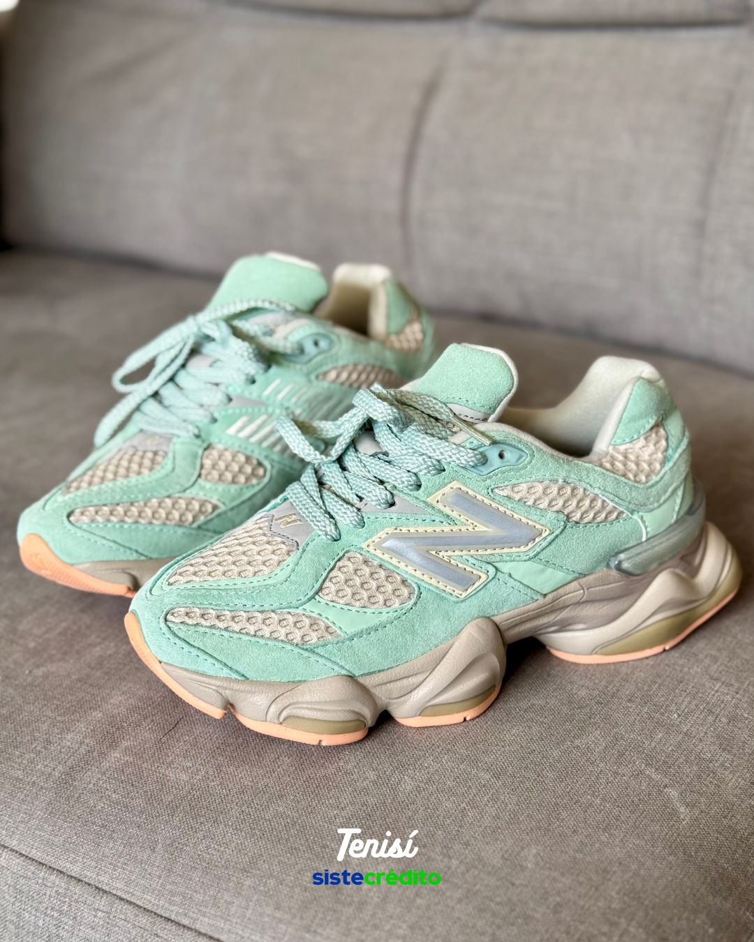 new balance 9060 green mint
