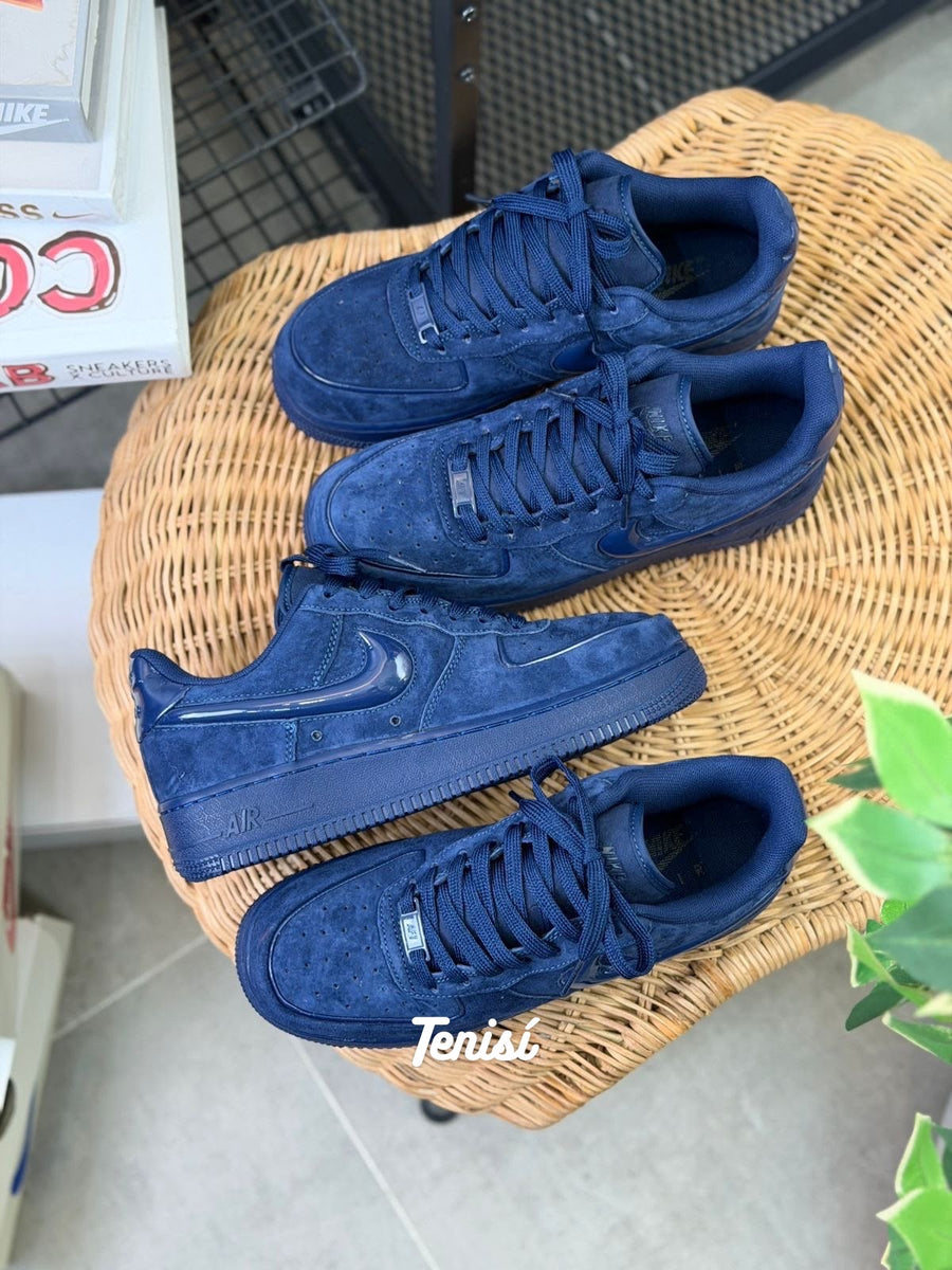 Nike Air Force 1 “Gamuza Azul Marino” — pago contra entrega en Colombia